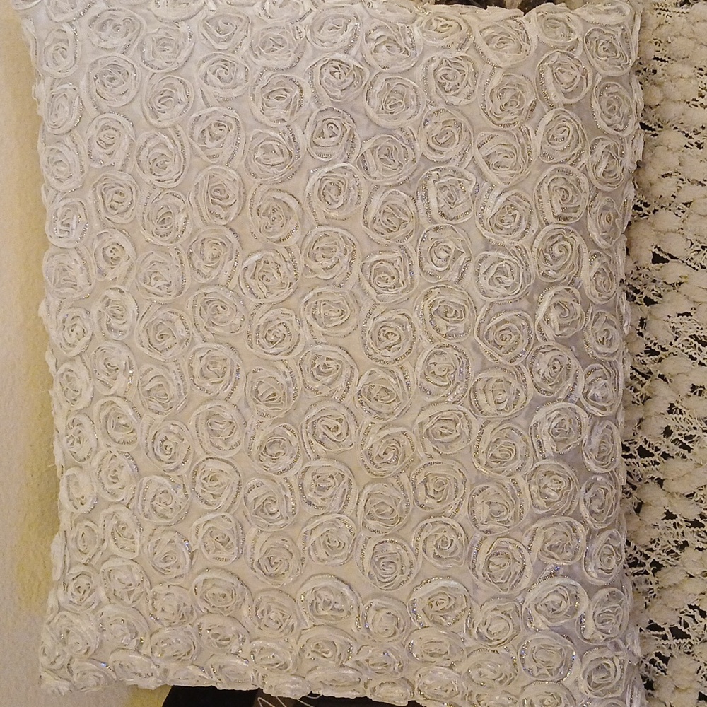 Satin Ribbon Pillow - Picture 2 of 3